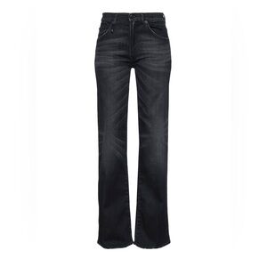 R13 Jane Jeans wide leg flare washed black size 27 NWT